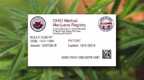 ohio marijuana card photo on smart phone|ohio medical marijuana registry card.